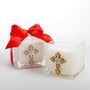 O'Holy Night 20 oz Square Candle with Cross MIN 4