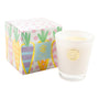 $15.00 min 6 - FLOWER MARKET 8OZ DESIGNER BOXED CANDLE